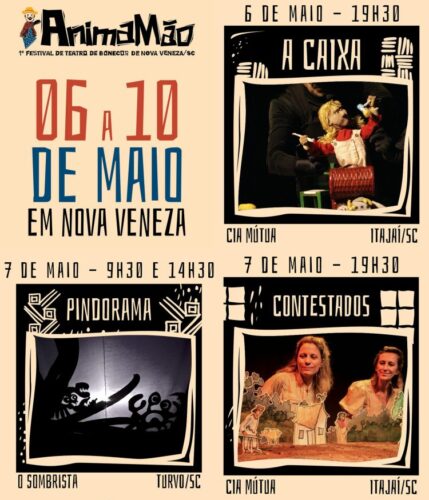 Festival AnimaMão em Nova Veneza em Santa Catarina - programacaodigital.com