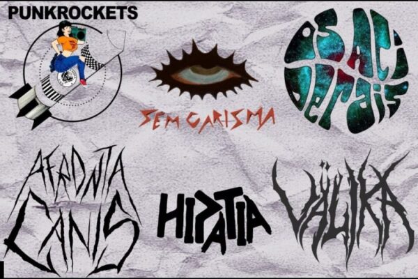 43º Festival Rocha Dura apresenta show com as bandas Välika, Punkrockets, Os Aciderais, Sem Carisma, Afronta Canis e Hipátia no Caos Bar em Porto Alegre