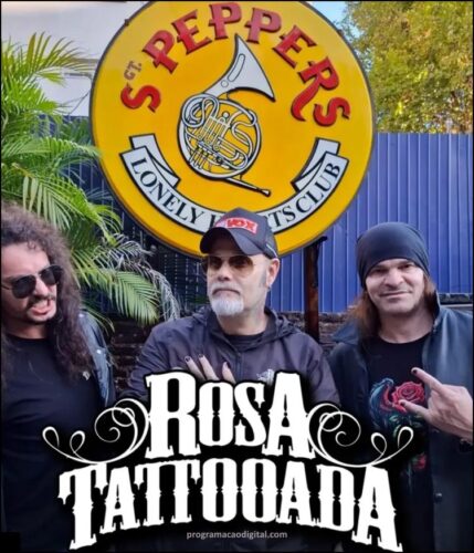 Rosa Tattooada lança single do novo álbum em show no Sgt Peppers em Porto Alegre