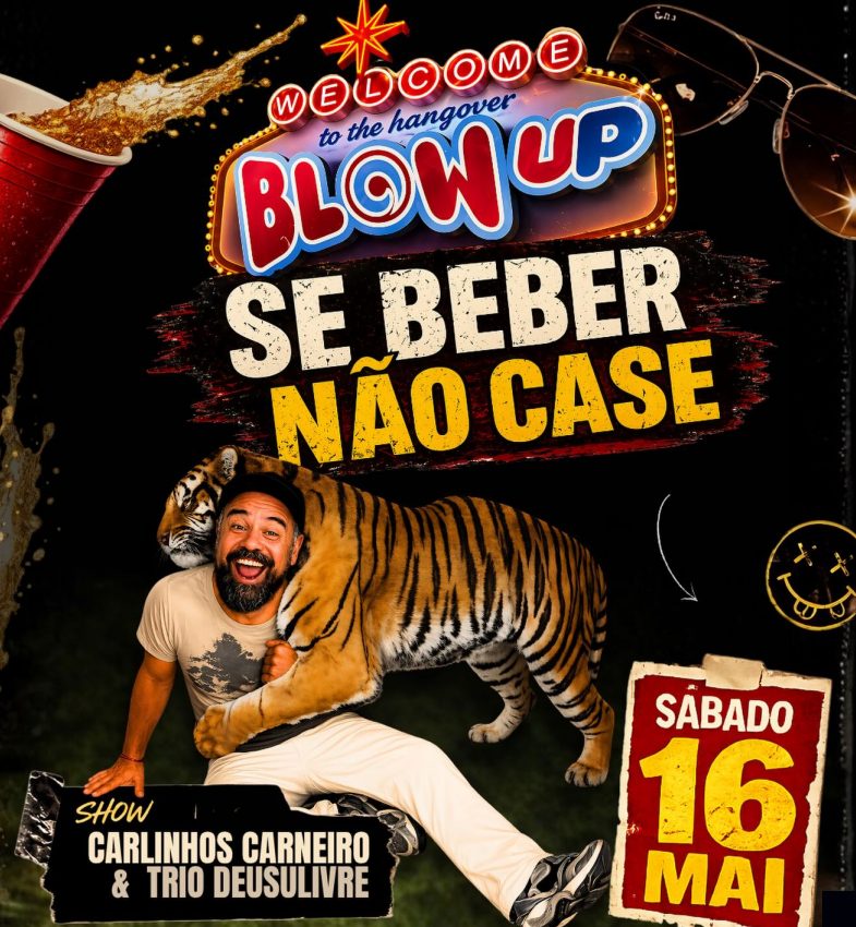 Festa BLOW UP com show de Carlinhos Carneiro & Trio Deusulaivre no Bar Ocidente em Porto Alegre