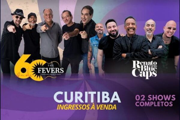 Shows The Fevers e Renato & Seus Blue Caps no Guairão em Curitiba
