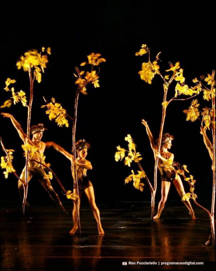 Companhia norte-americana MOMIX apresenta espetáculo 'Botânica' no Teatro Positivo em Curitiba
