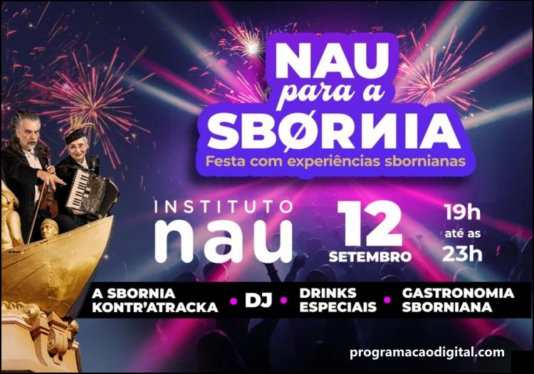 Festa-espetáculo Nau para a Sbørnia em Porto Alegre