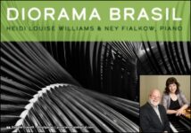 Heidi Louise Williams e Ney Fialkow apresentam turnê do álbum 'Diorama Brasil'