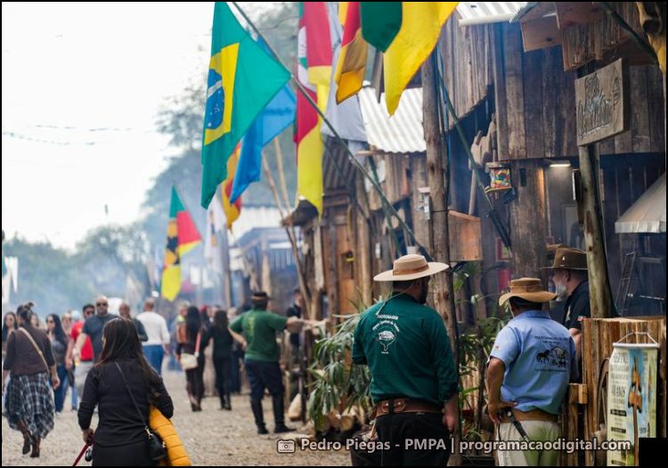 Acampamento Farroupilha 2026 no Parque Harmonia em Porto Alegre