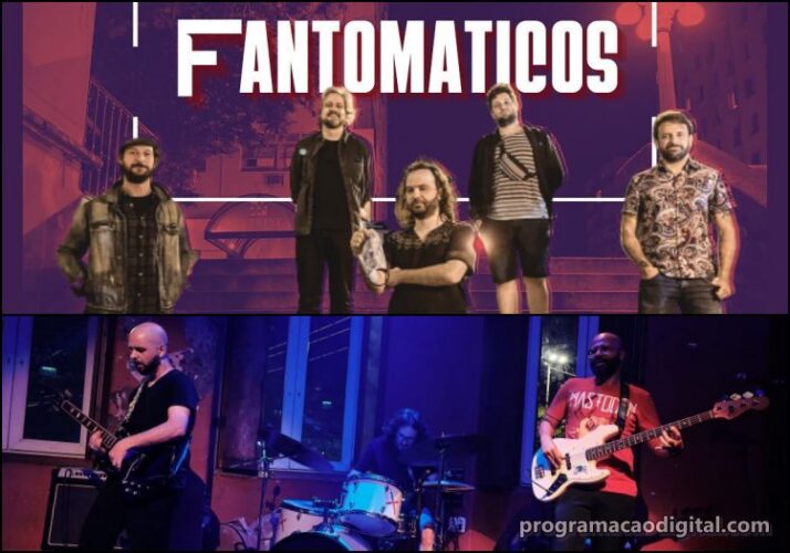 Show das bandas Fantomaticos e Quarto Sensorial no Bar Ocidente em Porto Alegre